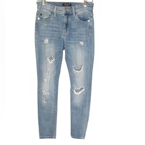 Judy Blue Skinny Distressed Jeans